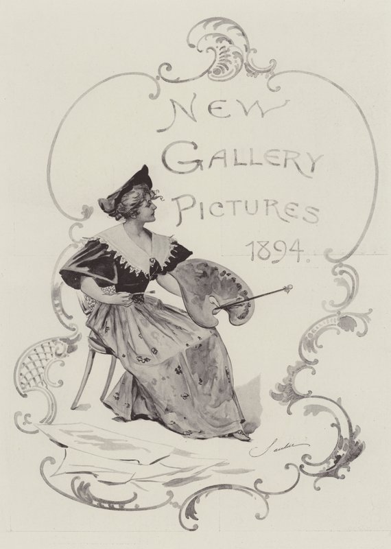 New Gallery Pictures, 1894 by Robert Sauber