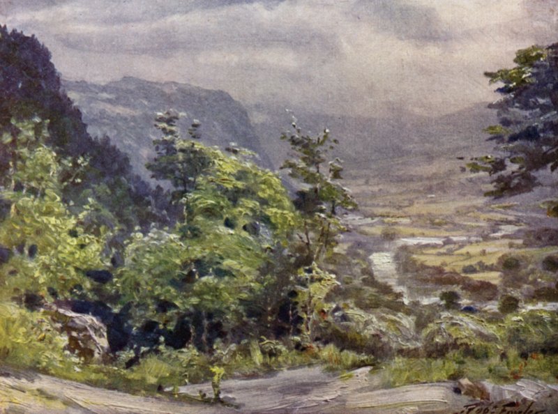 Conway Valley by Robert (after) Fowler