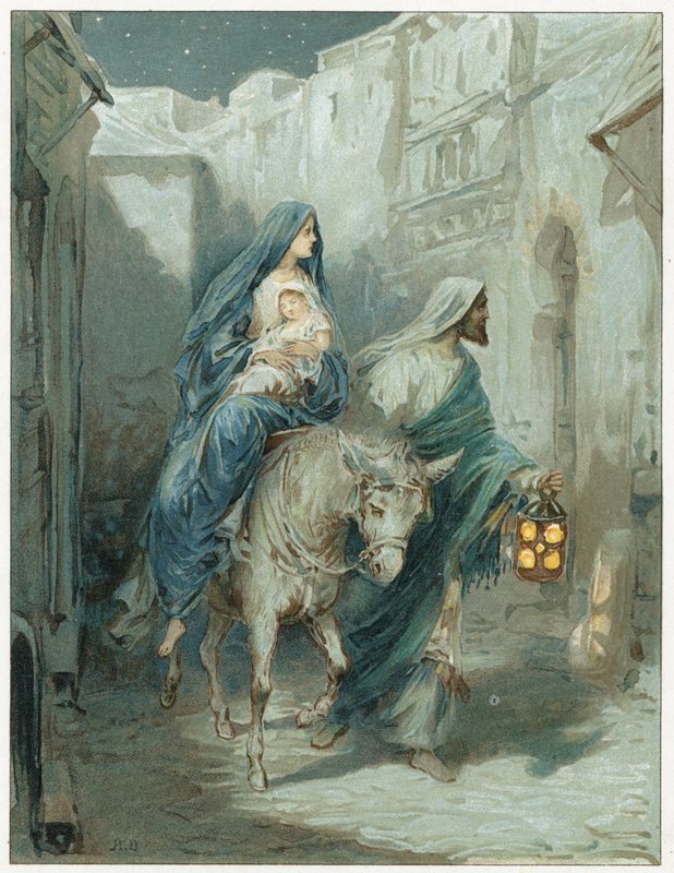 The Flight into Egypt by Robert Ambrose Dudley