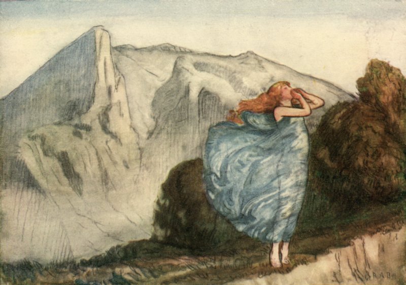 How Sweet the Answer Echo Makes by Robert Anning Bell