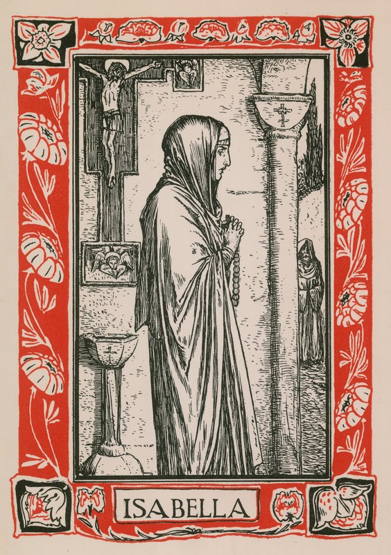 Isabella, Measure for Measure by Robert Anning Bell