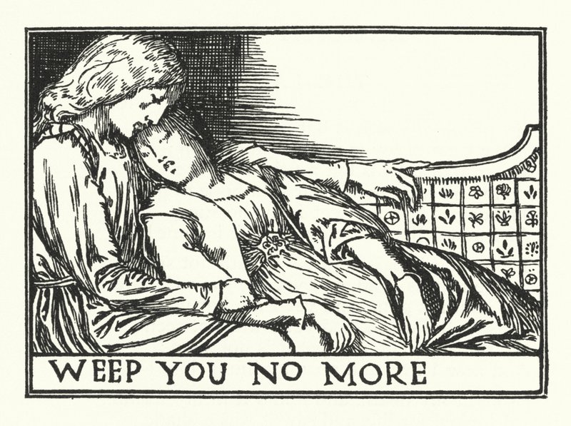 Weep you no more by Robert Anning Bell