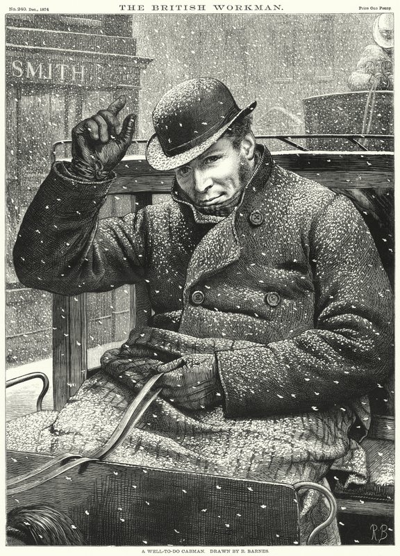 A Well-to-Do Cabman by Robert Barnes