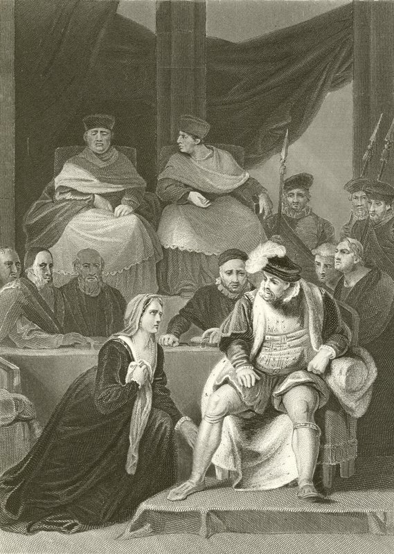 Trial of the Marriage of Henry VIII by Robert Smirke