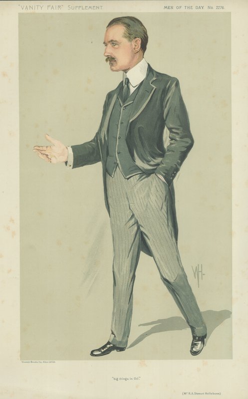 Mr R A Stewart Hollebone by Robert Wallace Hester