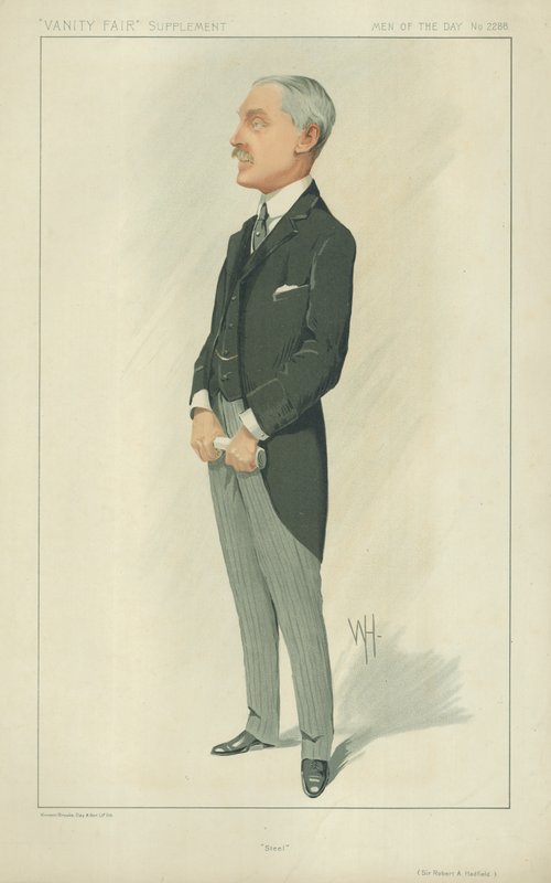 Sir Robert Hadfield by Robert Wallace Hester