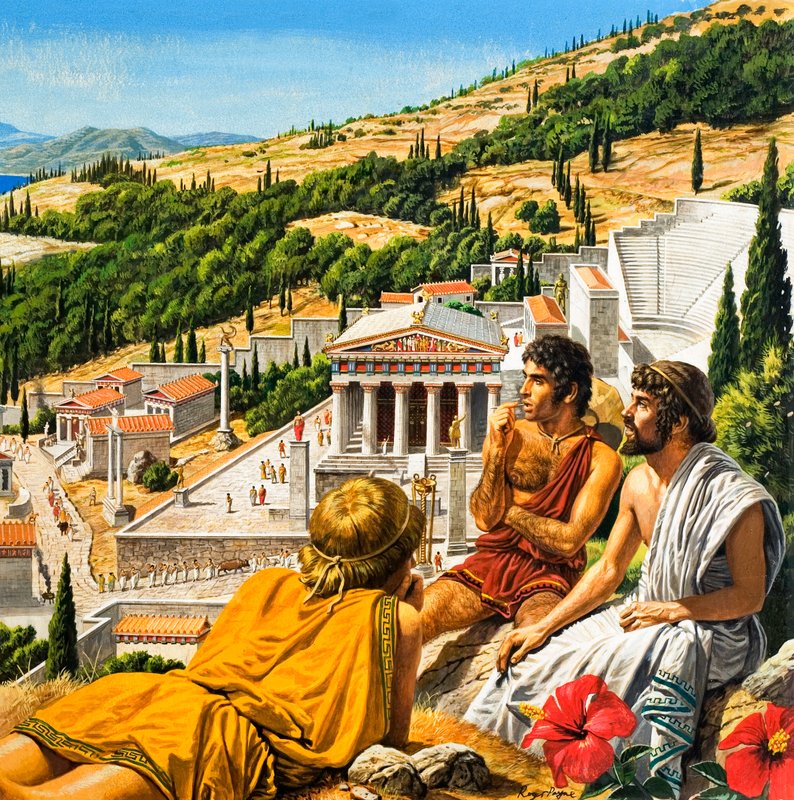 Ancient Greece by Roger Payne