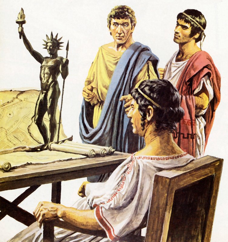 Constructing the Colossus of Rhodes by Roger Payne