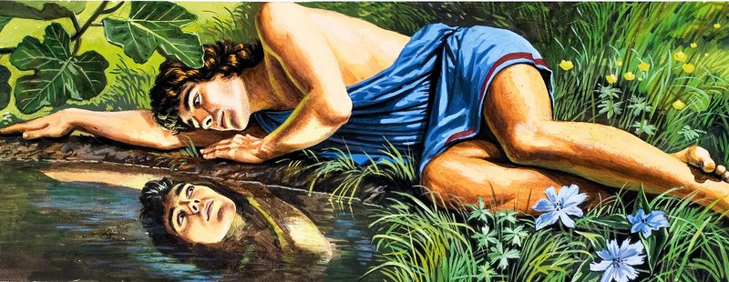 Legends of Ancient Greece: The Fatal Reflection by Roger Payne