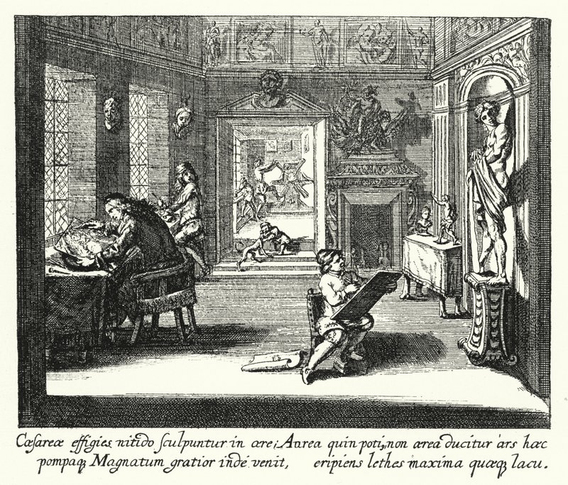 Engraving (engraving) by Romeyn de (after) Hooghe