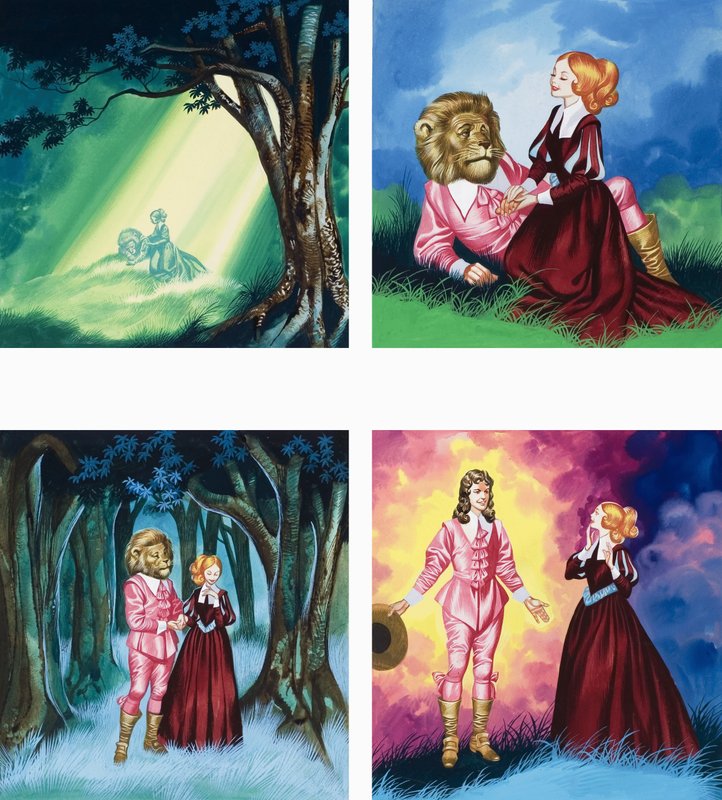 Beauty and the Beast by Ron Embleton
