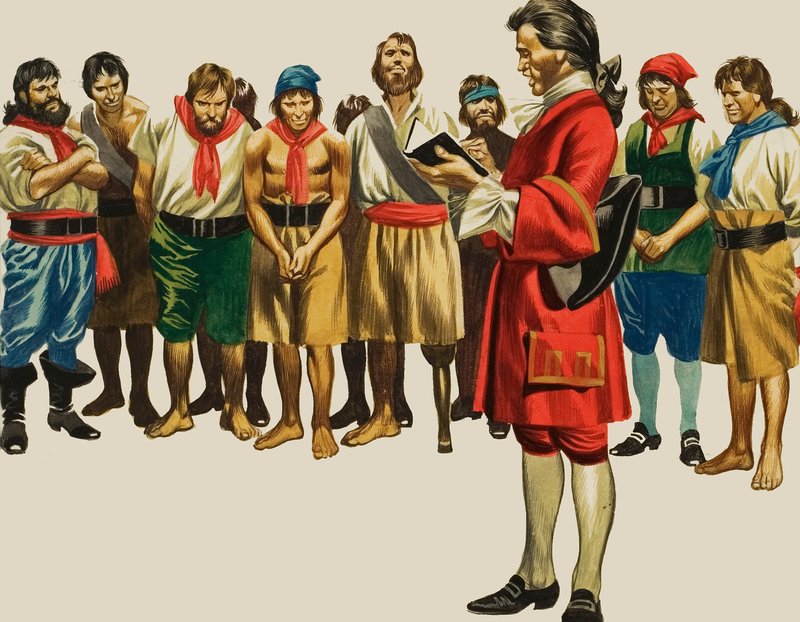 Captain Bartholomew Roberts by Ron Embleton