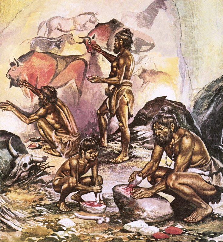 Cave Artists by Ron Embleton