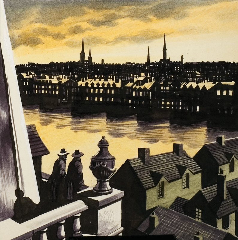 Great Fire of London by Ron Embleton