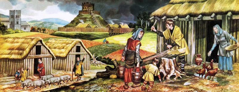 In the Days of our Forefathers by Ron Embleton