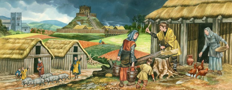 In the Days of Our Forefathers by Ron Embleton