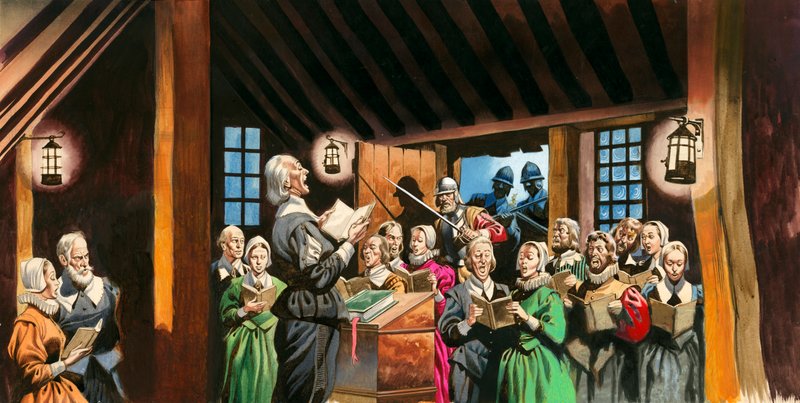 Nonconformists Who Became the Pilgrim Fathers by Ron Embleton