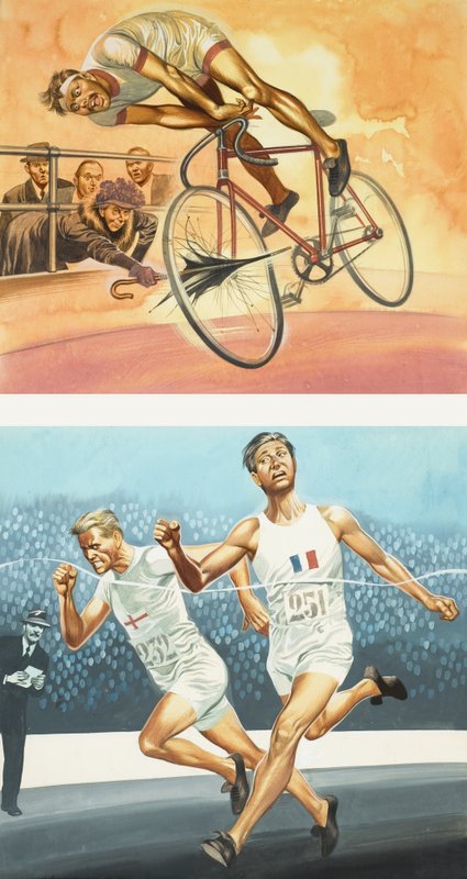 Sportsmen by Ron Embleton