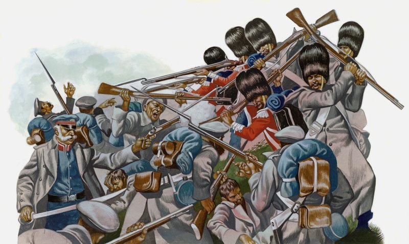 The Battle Of Inkerman by Ron Embleton