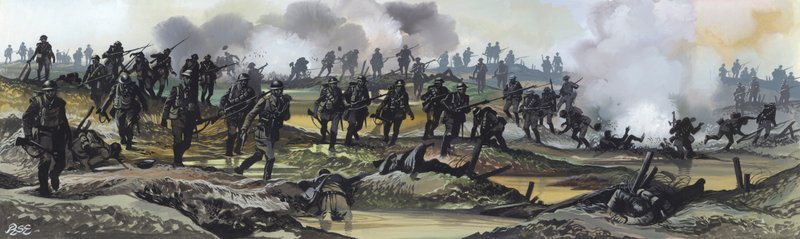 The Battle of the Somme by Ron Embleton