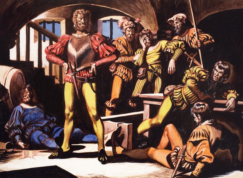 The Man Who Loved Too Well (Othello) by Ron Embleton