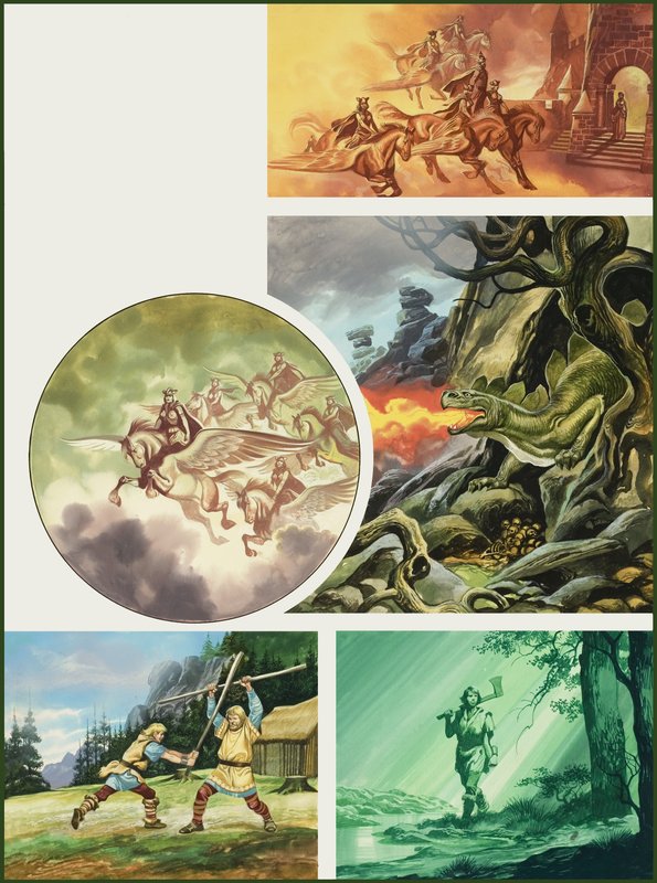 The Ring of the Nibelungs by Ron Embleton