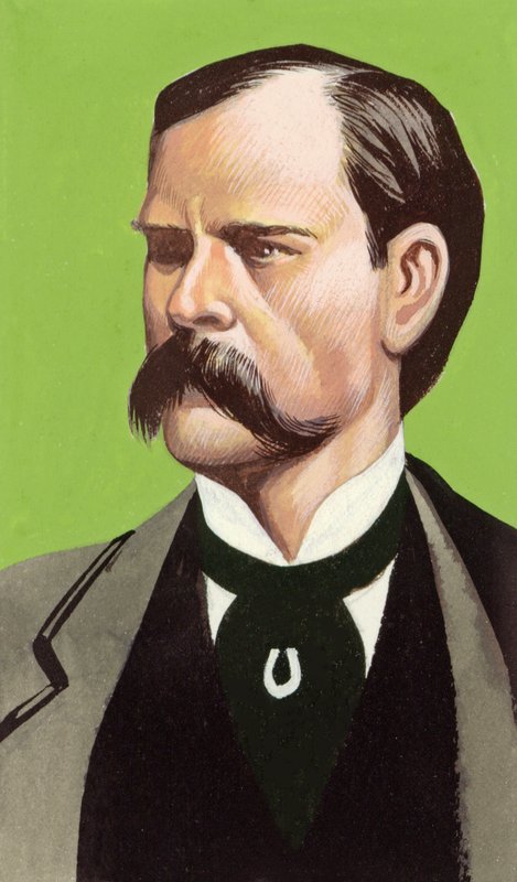 Wyatt Earp by Ron Embleton