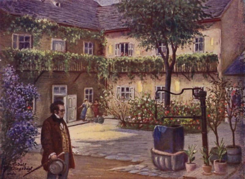 The "Dreimaderlhaus" by Rudolf Klingsbogl