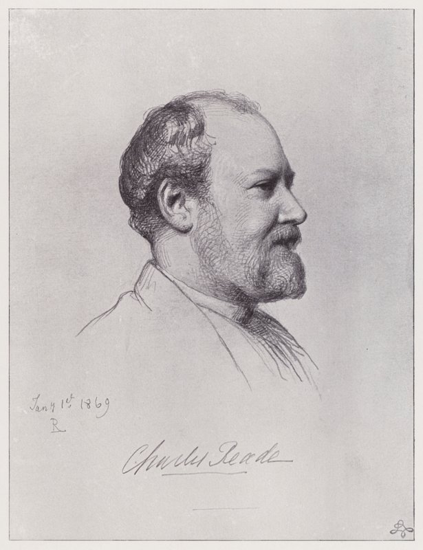 Charles Reade by Rudolf Lehmann