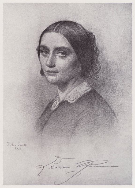 Clara Schumann by Rudolf Lehmann