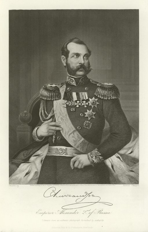 Emperor Alexander by Russian School