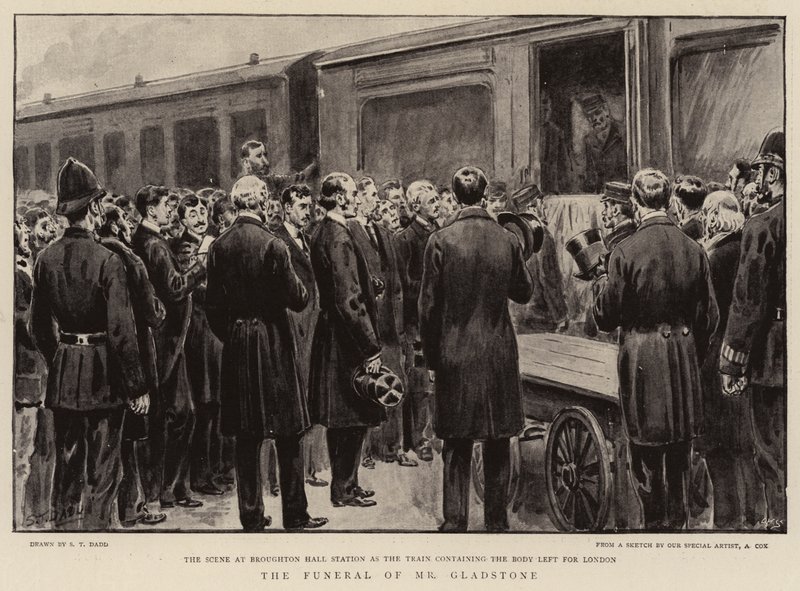 The Funeral of Mr Gladstone by S.T. Dadd