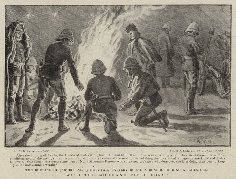 With the Mohmand Field Force by S.T. Dadd