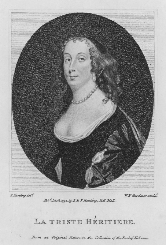 The Sad Heiress by S. (after) Harding