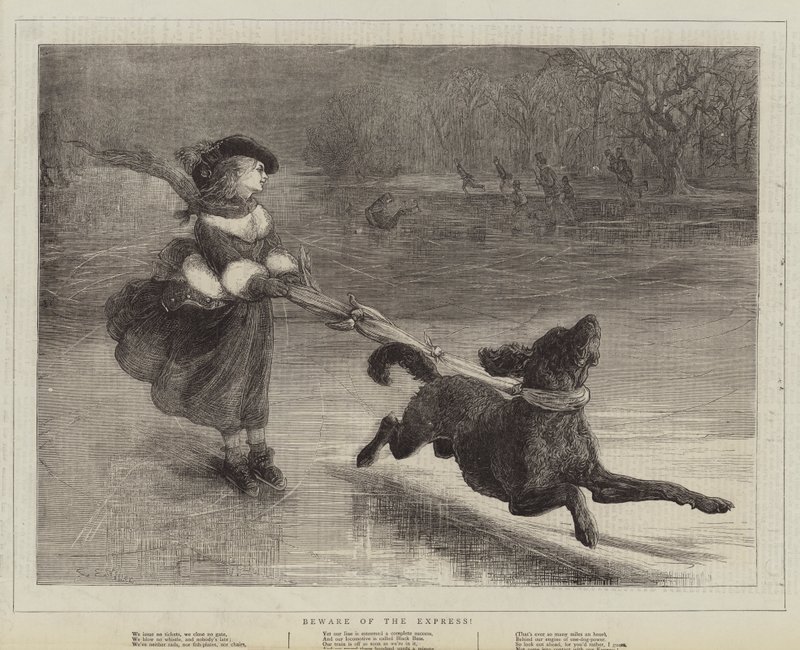 Beware of the Express! by Samuel Edmund Waller