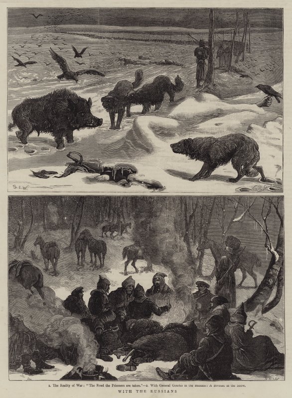 With the Russians by Samuel Edmund Waller