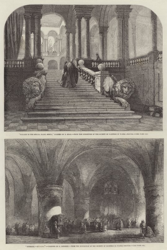 Exhibition of the Society of Painters in Water Colours by Samuel Read