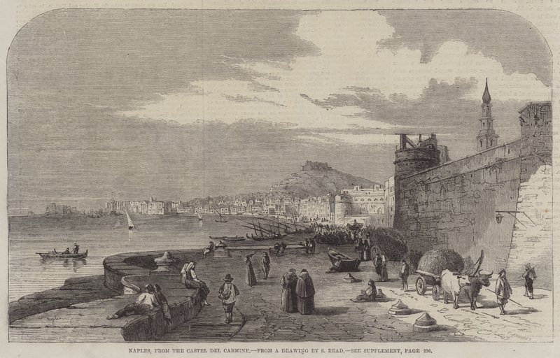 Naples, from the Castel del Carmine by Samuel Read