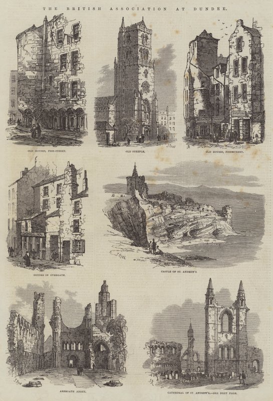 The British Association at Dundee by Samuel Read