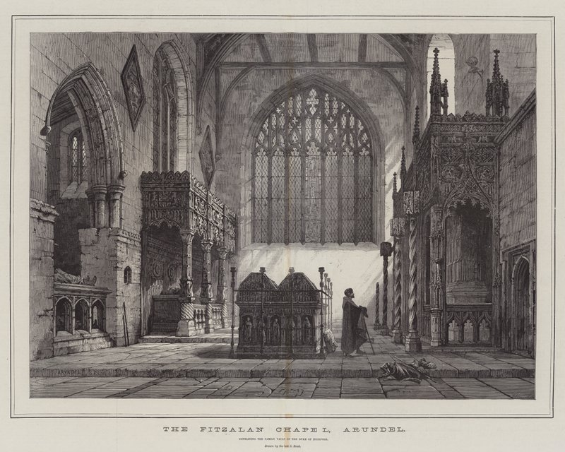 The Fitzalan Chapel, Arundel by Samuel Read
