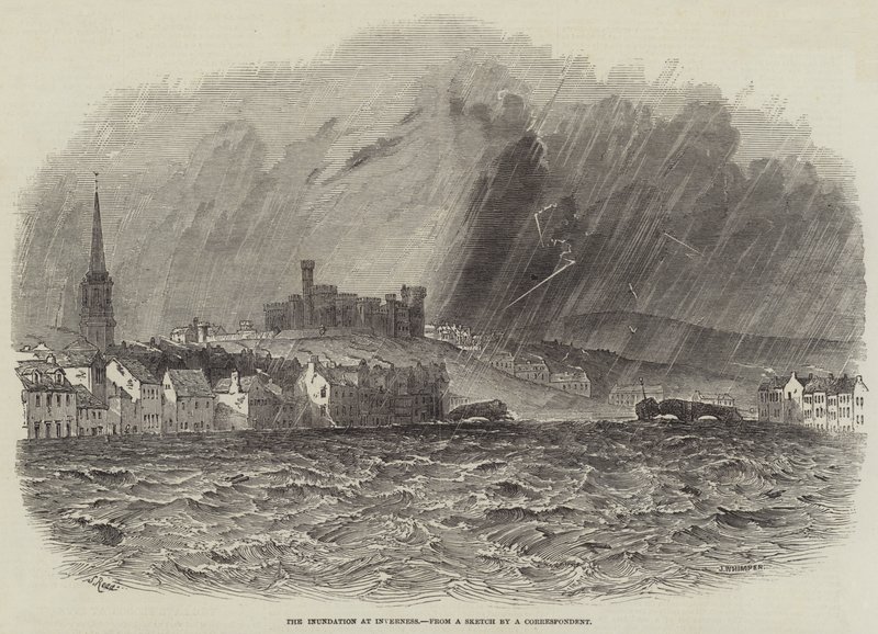 The Inundation at Inverness by Samuel Read