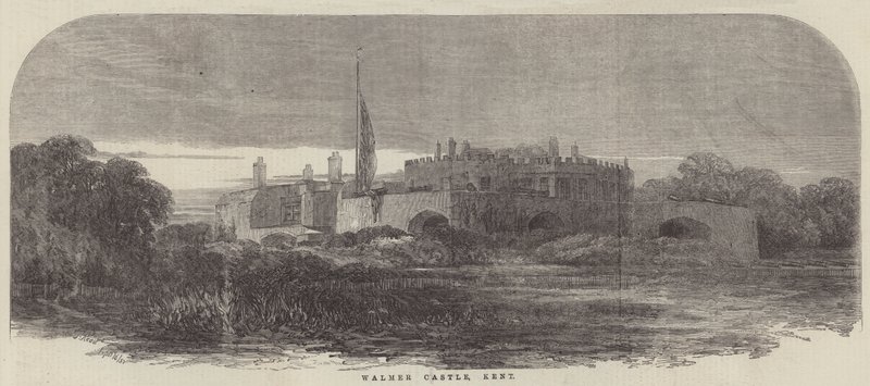Walmer Castle, Kent by Samuel Read