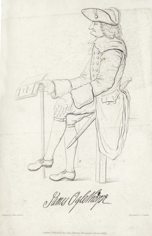 Portrait of James Oglethorpe by Samuel Ireland