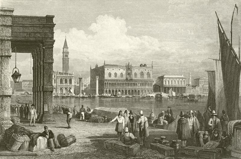 The Grand Canal and Doge