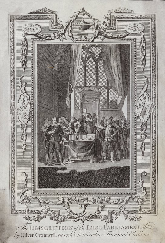 Dissolution of the Long Parliament by Samuel Wale