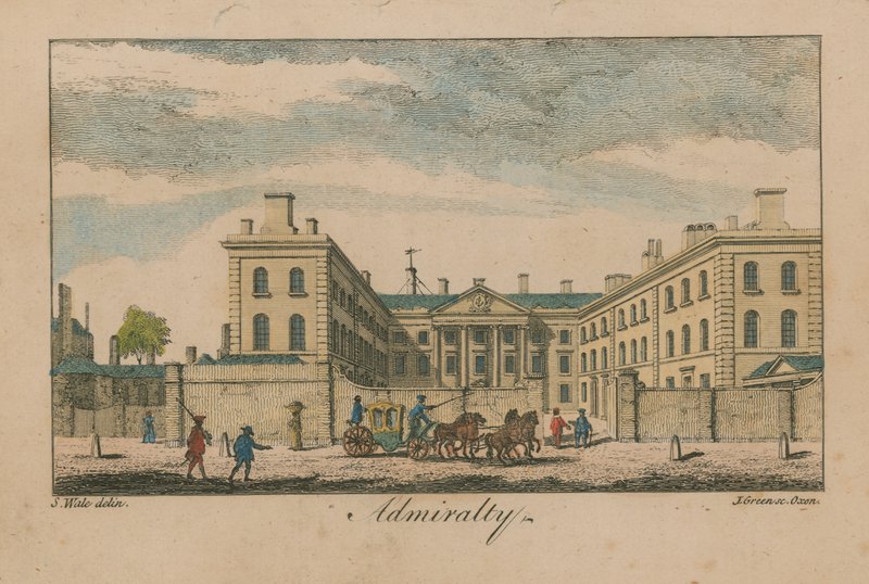 General view of The Admiralty by Samuel Wale