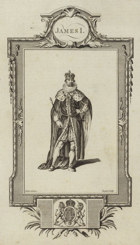 Portrait of James I by Samuel Wale