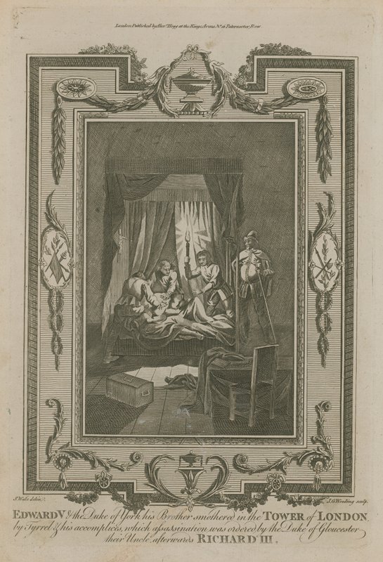 Princes in the Tower by Samuel Wale