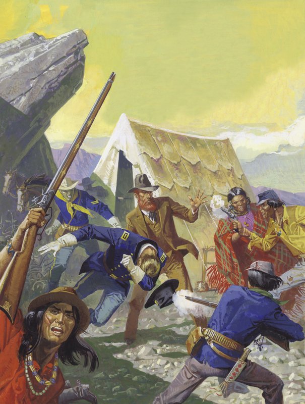 Modoc Indians by Severino Baraldi