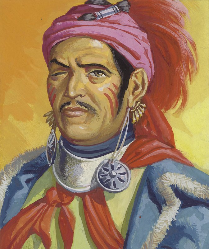 Tecumseh and Tenskwatawa by Severino Baraldi